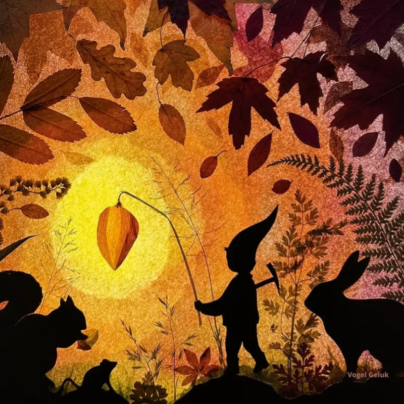 Vogel Geluk | Seizoensplaat | Kleine Lantaarn