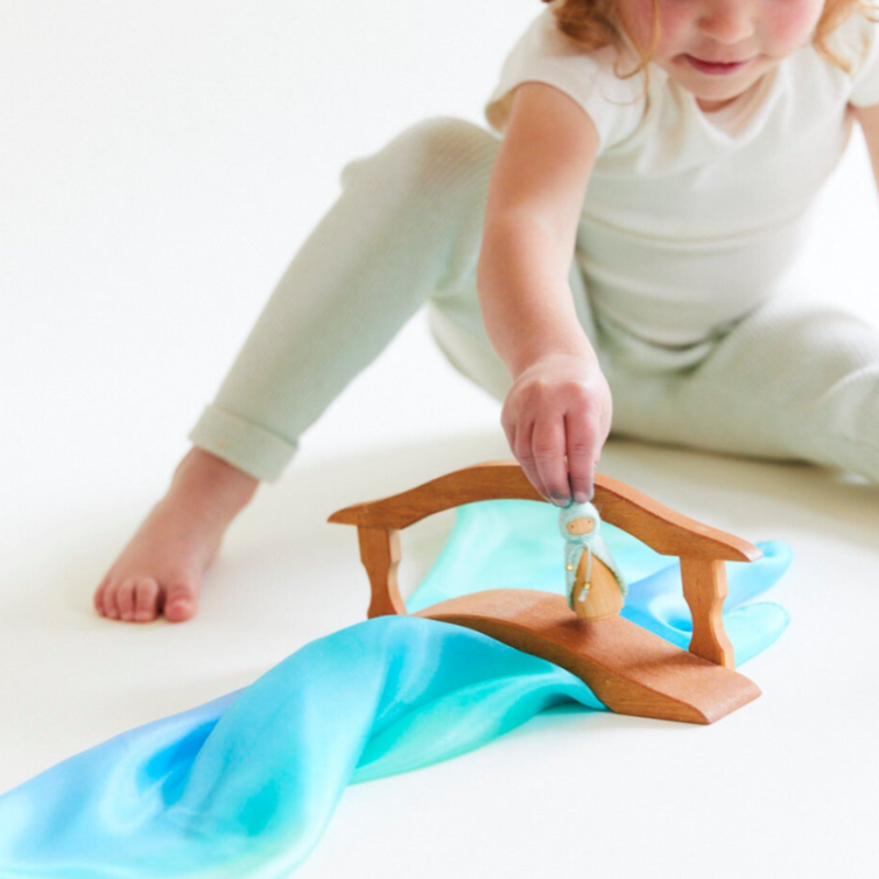 Sarah's Silks | Speelzijde | Mini | Enchanted | Zee