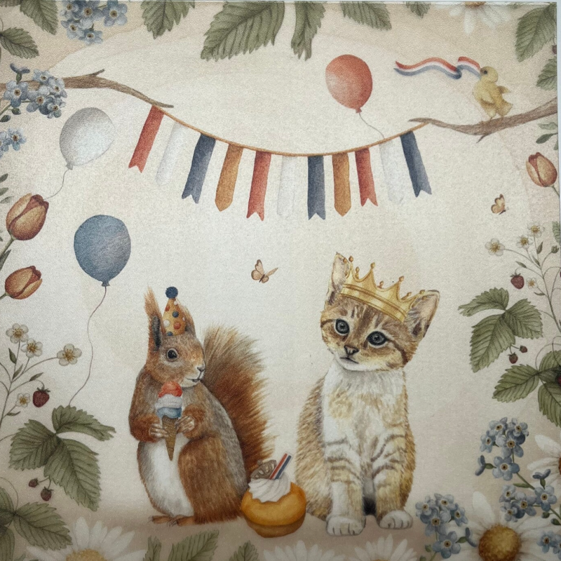 Appeloogje | Seizoensplaat | Koningsdag