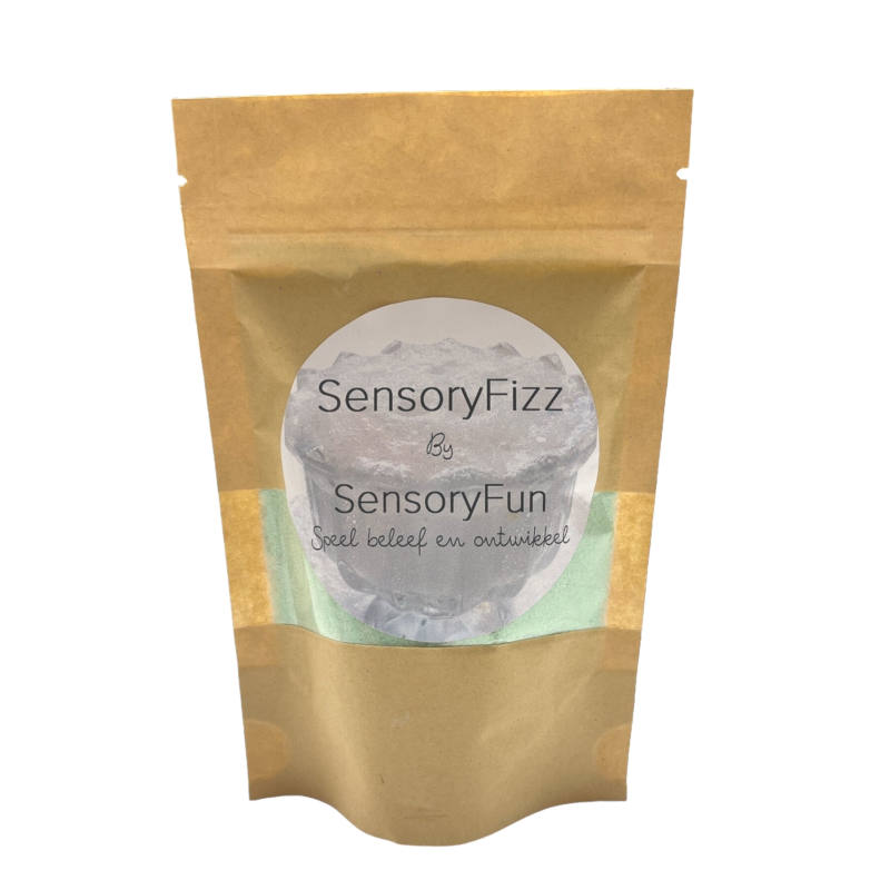 Sensoryfun | Fizz | Zakje | Groen | 240 ml