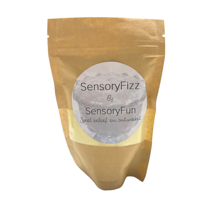 Sensoryfun | Fizz | Zakje | Geel | 240 ml