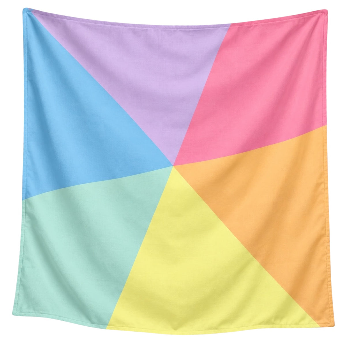 Speeldoek medium - pastel colorblock | Pit & Play