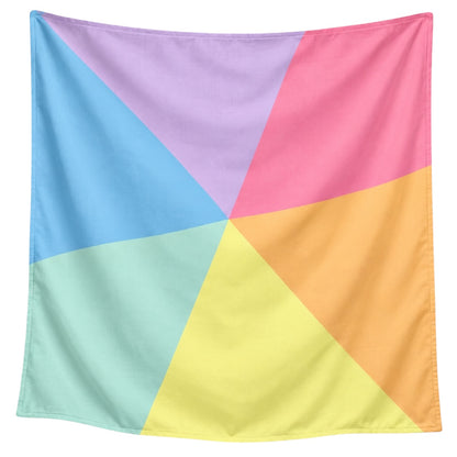 Speeldoek medium - pastel colorblock | Pit & Play