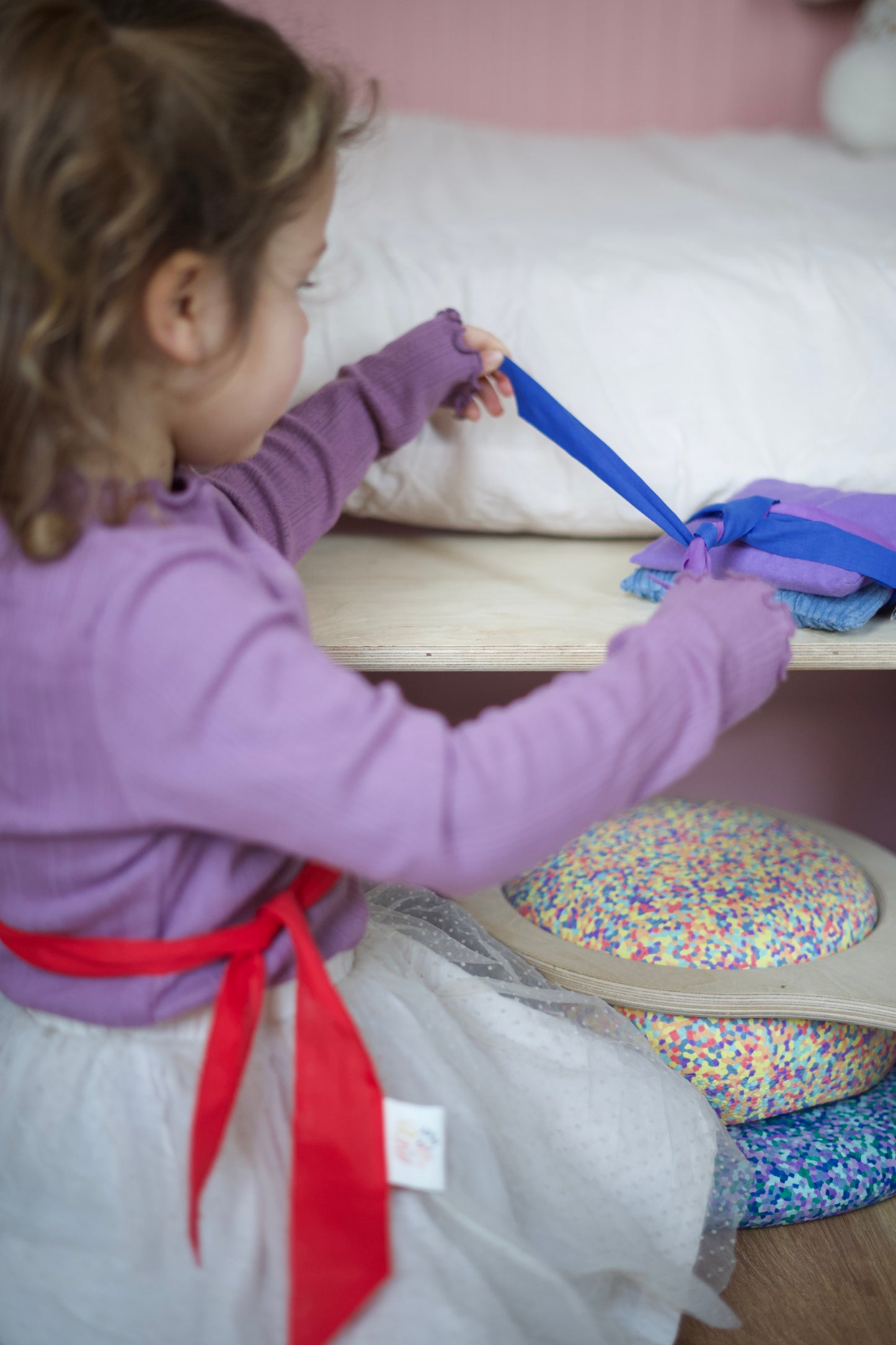 Pit & Play | Speellinten Set | Regenboog | 6 stuks