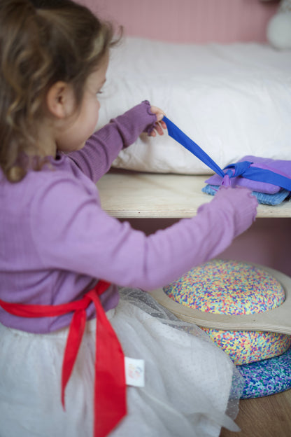 Pit & Play | Speellinten Set | Regenboog | 6 stuks