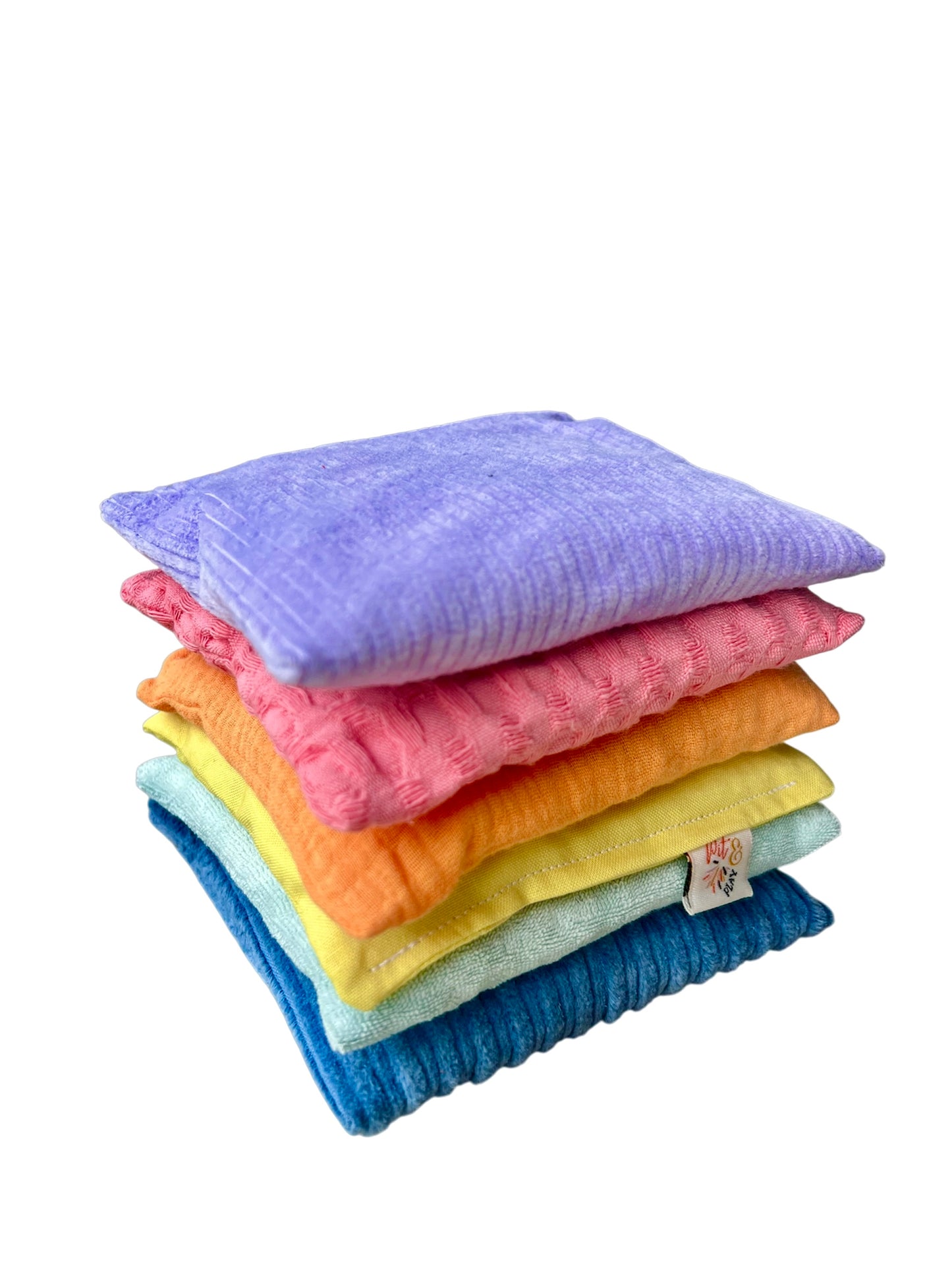 Pit & Play | Pittenzakjes Set | Pastel | 6 stuks