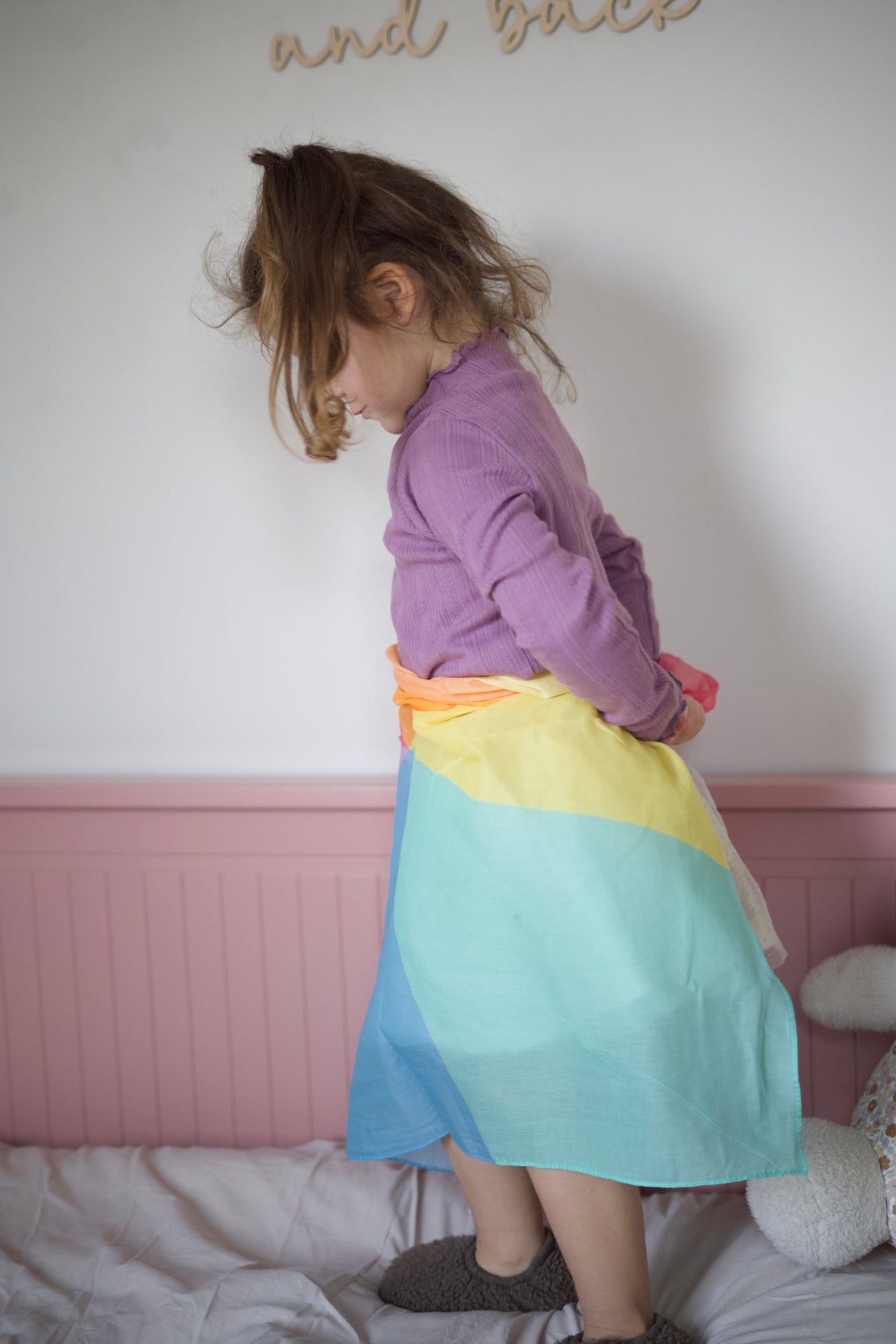 Speeldoek medium - pastel colorblock | Pit & Play