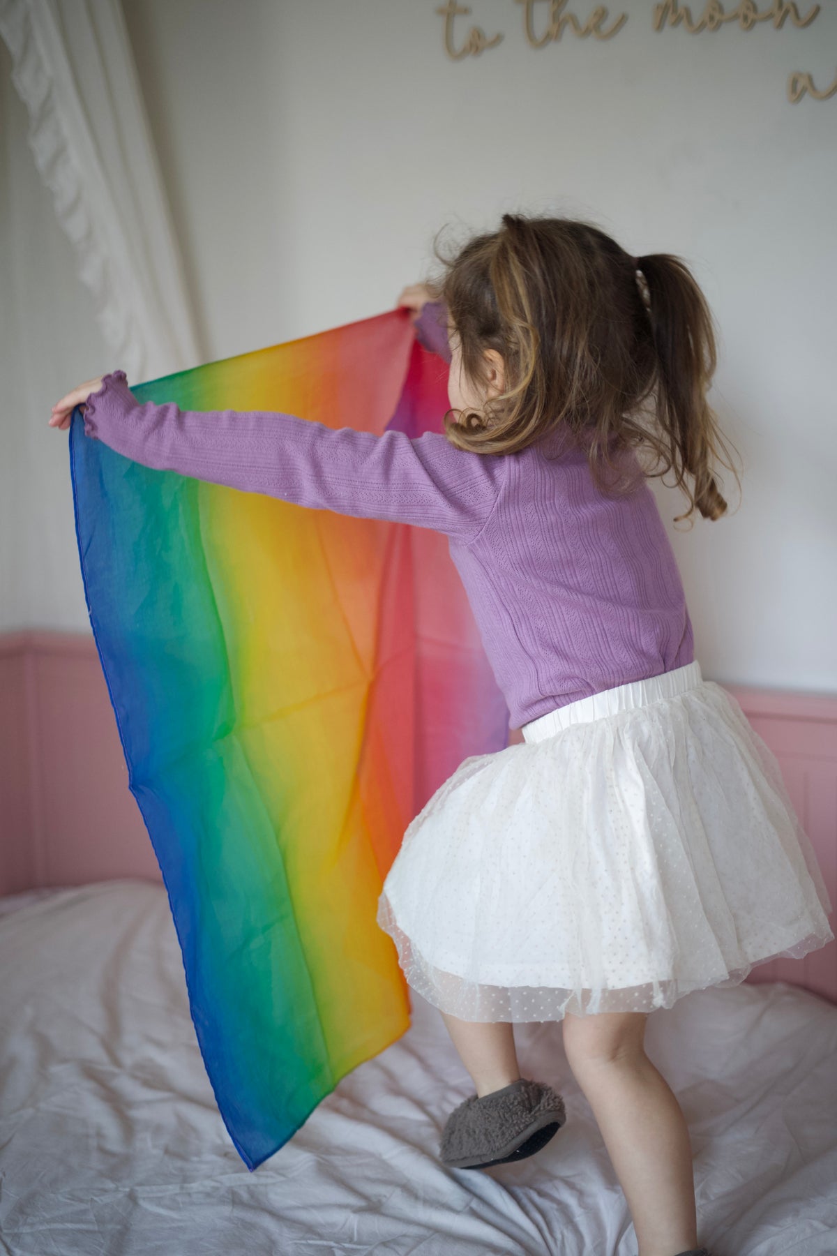 Speeldoek medium - regenboog fade | Pit & Play