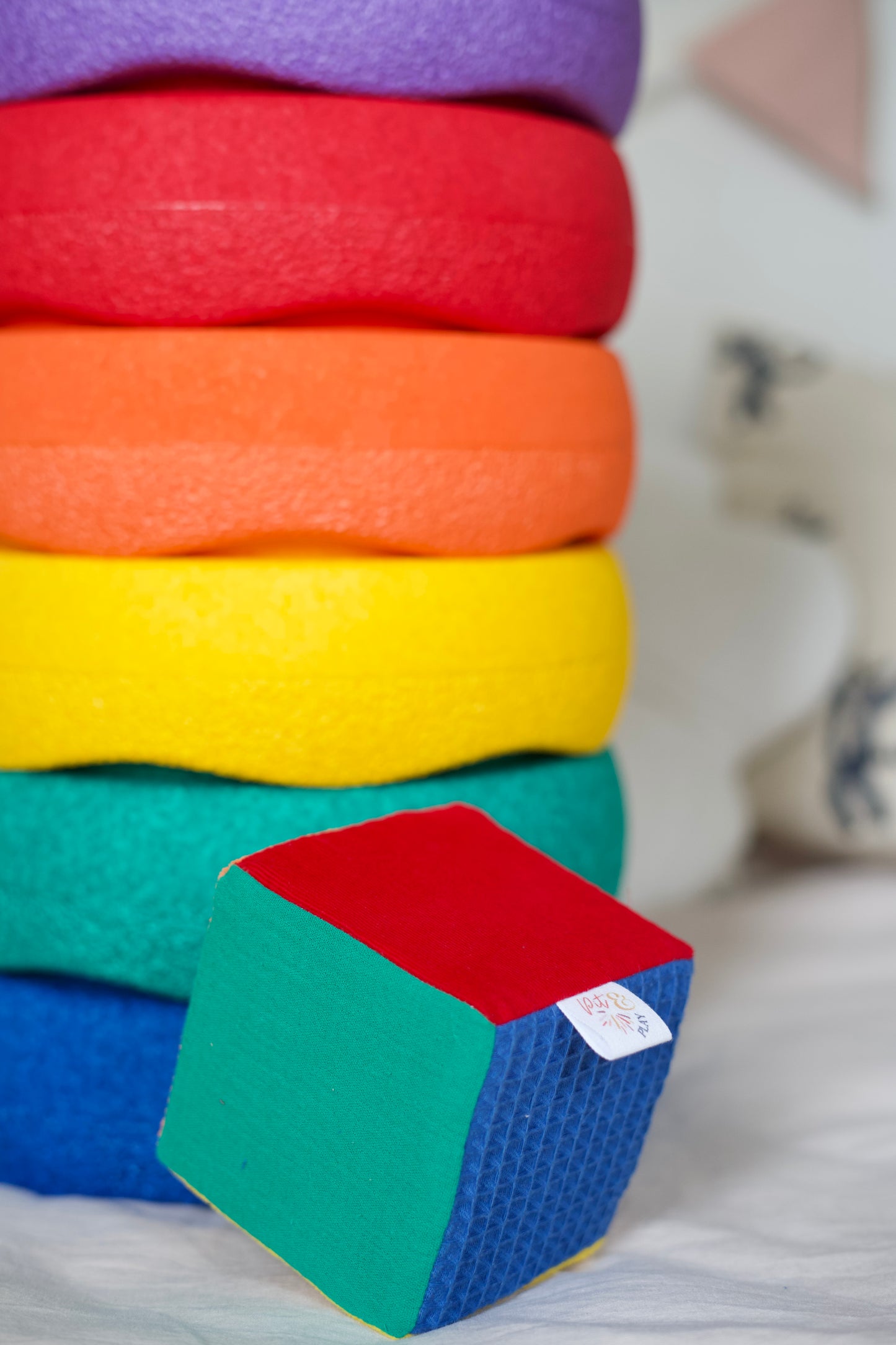 Pit & Play | Dobbelstein | Regenboog