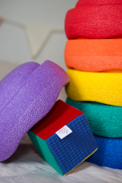 Pit & Play | Dobbelstein | Regenboog