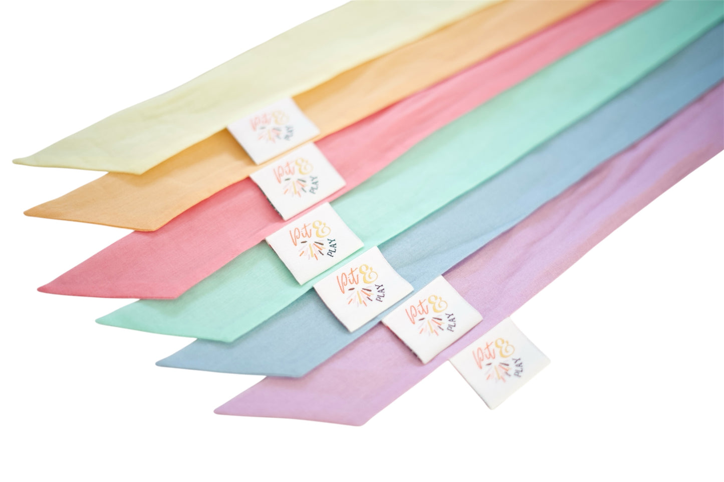 Pit & Play | Speellinten Set | Pastel | 6 stuks