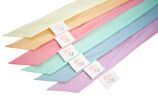 Pit & Play | Speellinten Set | Pastel | 6 stuks