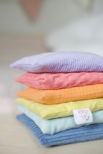 Pit & Play | Pittenzakjes Set | Pastel | 6 stuks