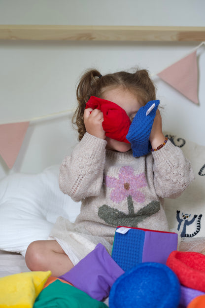 Pit & Play | Pittenzakjes Set | Regenboog | 6 stuks