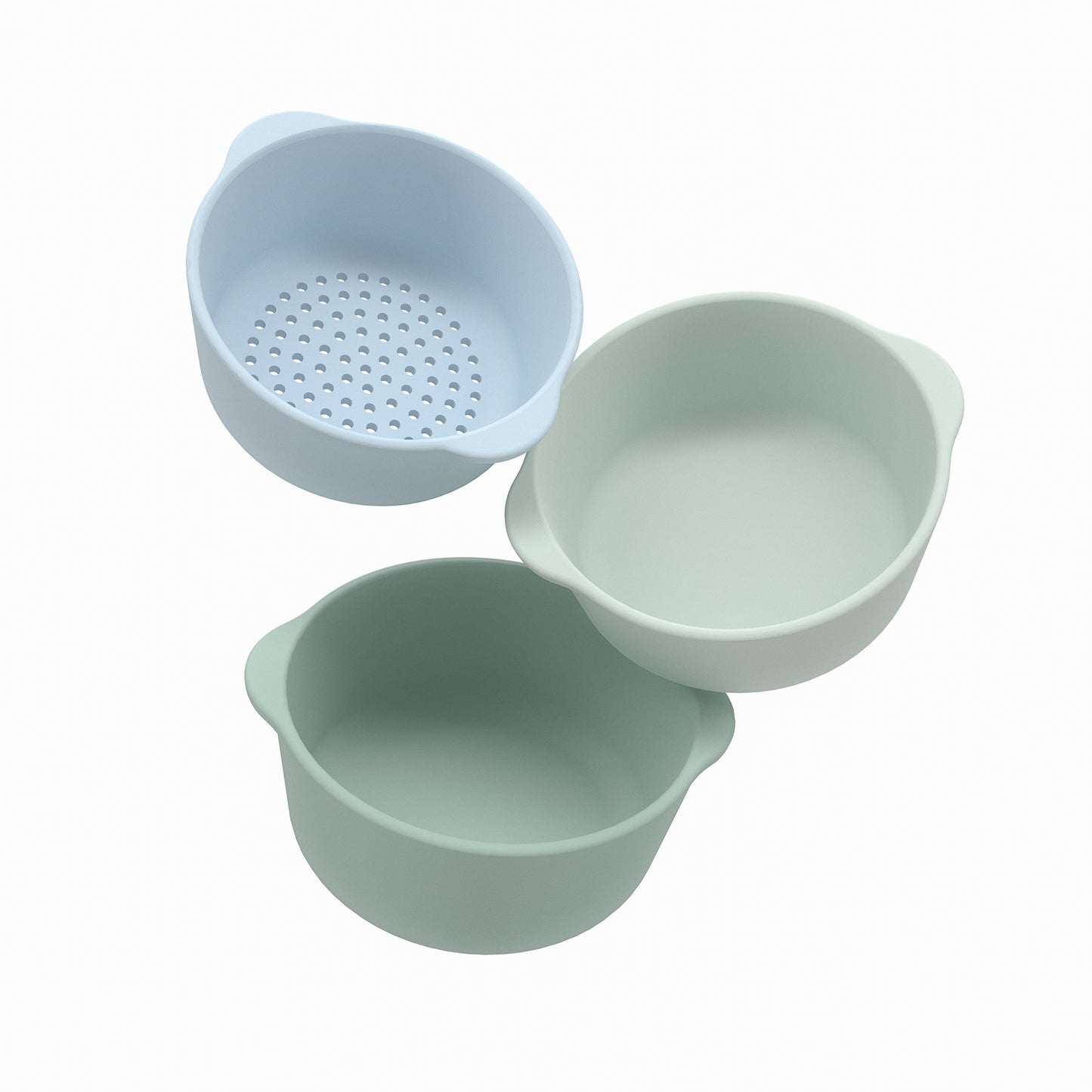 Inspire My Play | Bakjes en Zeefje | Blauw - Groen