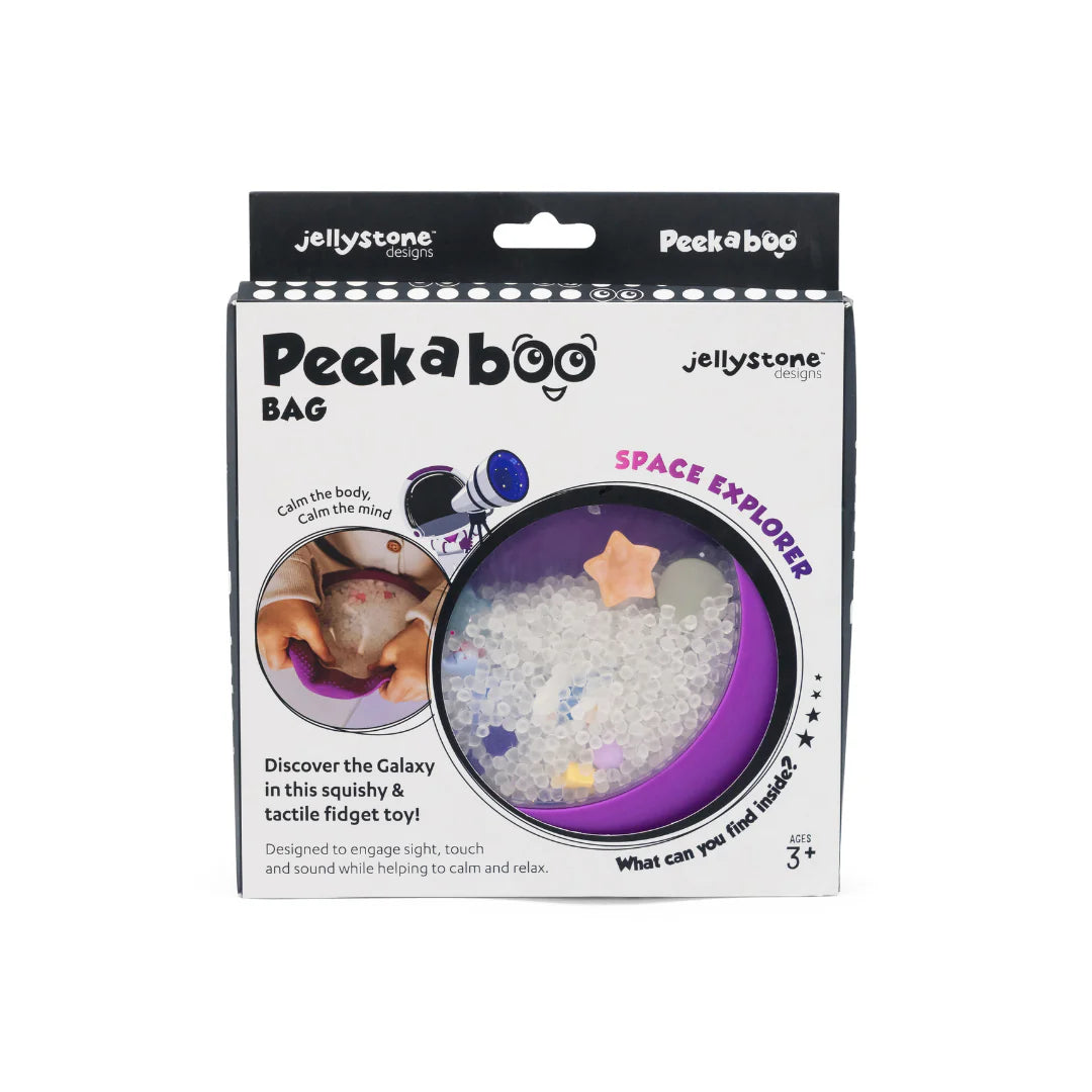 Jellystone Designs | Sensorisch Zakje Peekaboo | Melkweg