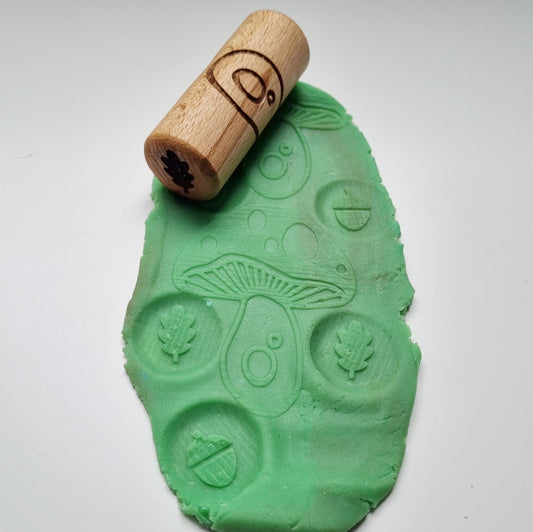 Kiddi | Houten Roller | Klein | Paddenstoel