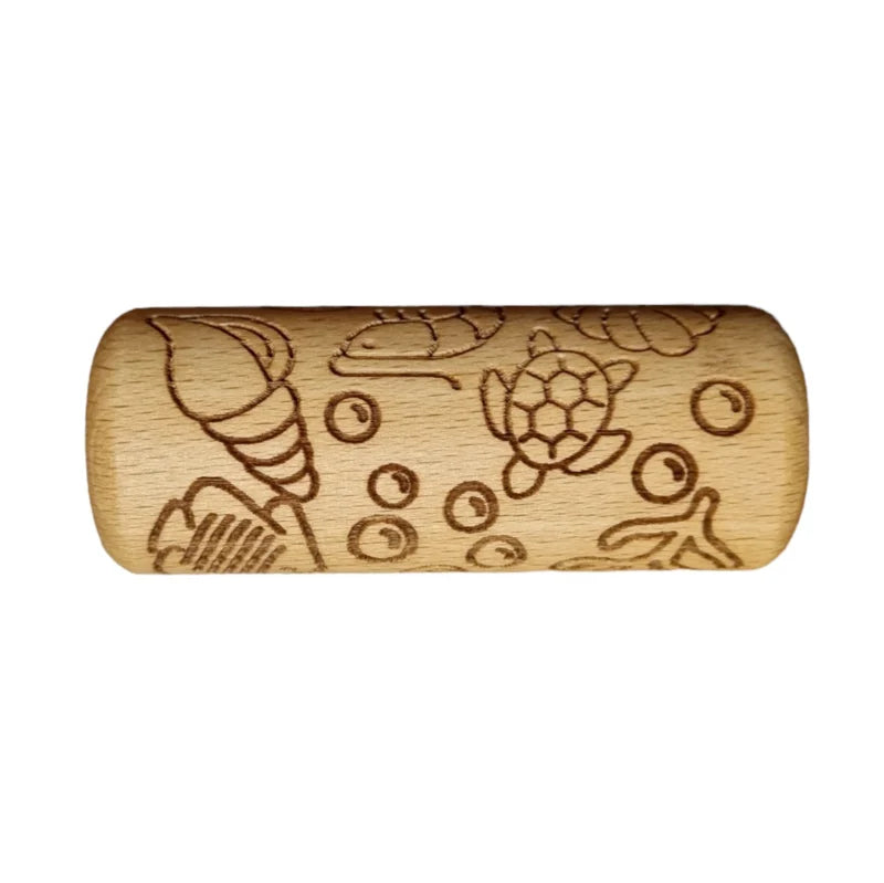 Kiddi | Houten Roller | Klein | Zeedieren