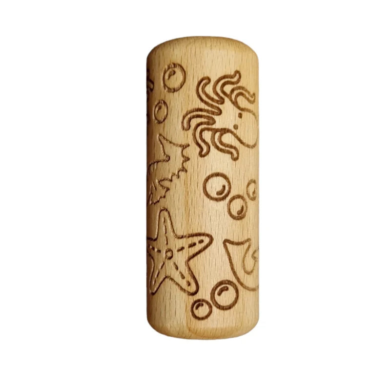 Kiddi | Houten Roller | Klein | Zeedieren