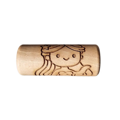 Kiddi | Houten Roller | Klein | Zeemeermin