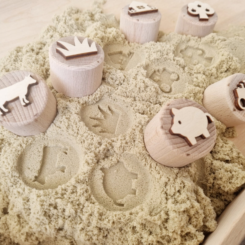 Kiddi | Houten Stempelset | Boerderij