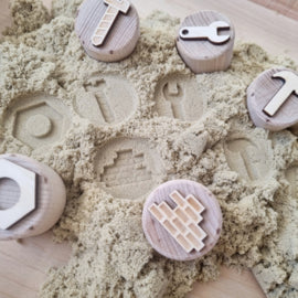 Kiddi | Houten Stempelset | Constructie