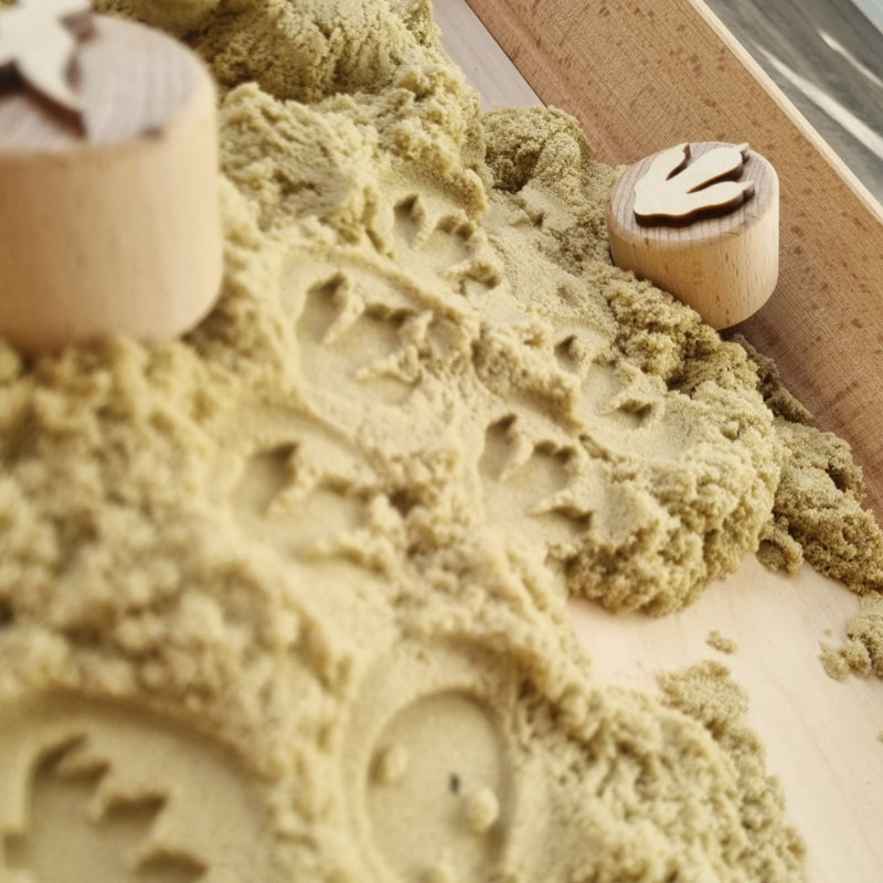 Kiddi | Houten Stempelset | Dino