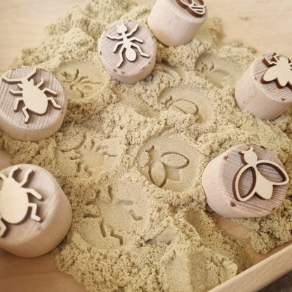 Kiddi | Houten Stempelset | Insecten
