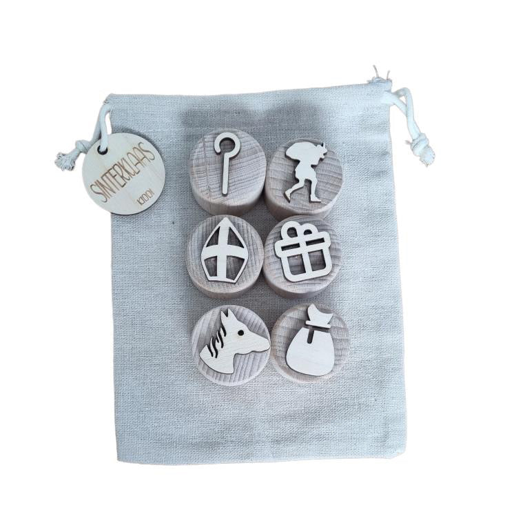 Kiddi | Houten Stempelset | Sinterklaas