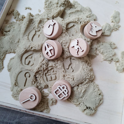 Kiddi | Houten Stempelset | Sinterklaas