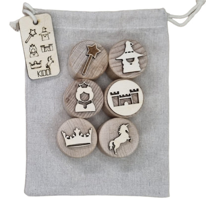 Kiddi | Houten Stempelset | Sprookjes