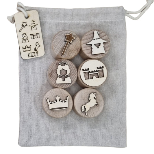 Kiddi | Houten Stempelset | Sprookjes