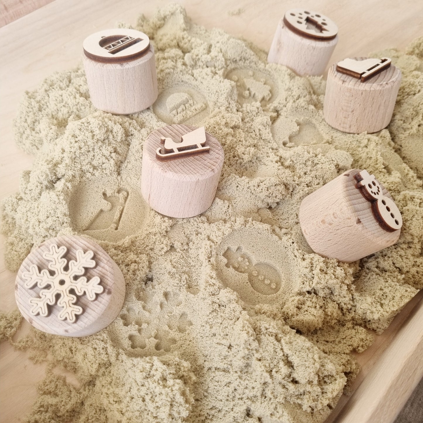 Kiddi | Houten Stempelset | Winter