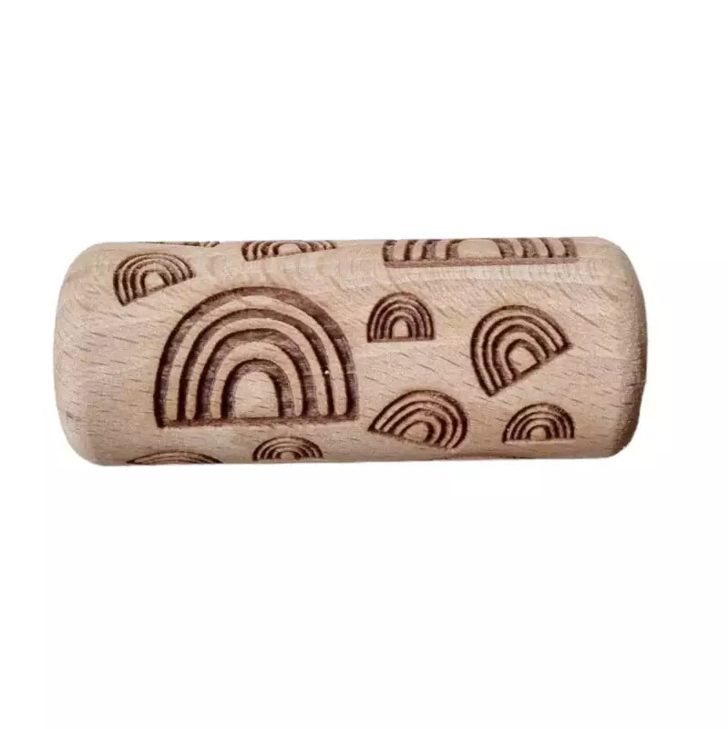 Kiddi | Houten Roller | Klein | Regenboog
