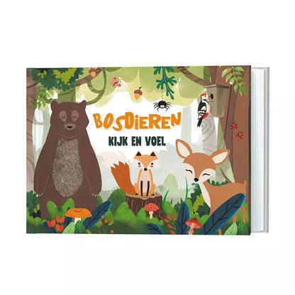 Kijk en voel - Bosdieren | Lantaarn Publishers