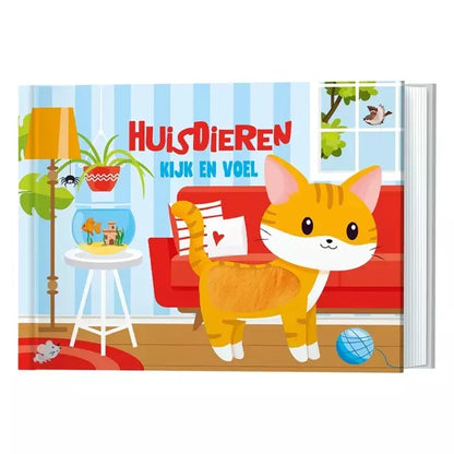 Kijk en voel - Huisdieren | Lantaarn Publishers