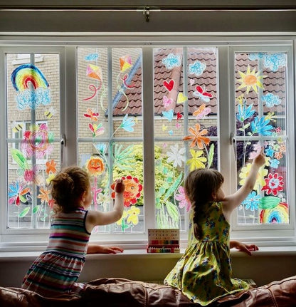 Kitpas | Raamkrijt | Medium | 12 Stuks