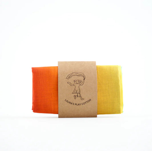 Laura's Play Cotton | Speeldoek | 145x145 cm | Regenboog