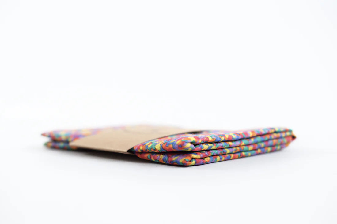 Laura's Play Cotton | Speeldoek | 90x90 cm | Confetti Regenboog