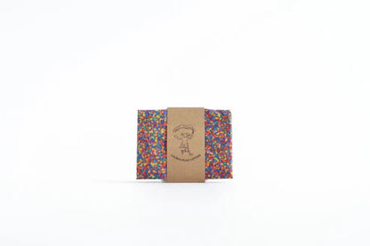 Laura's Play Cotton | Speeldoek | 90x90 cm | Confetti Regenboog