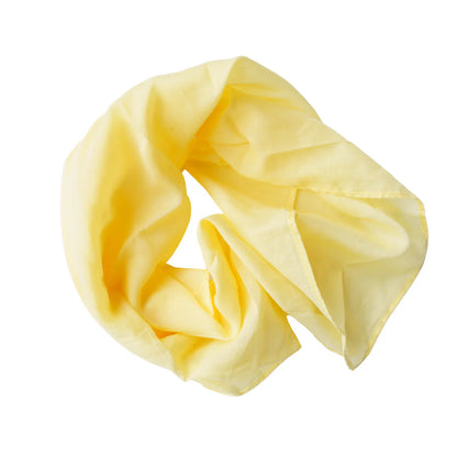 Laura's Play Cotton | Speeldoek | 50x50 cm | Licht Geel