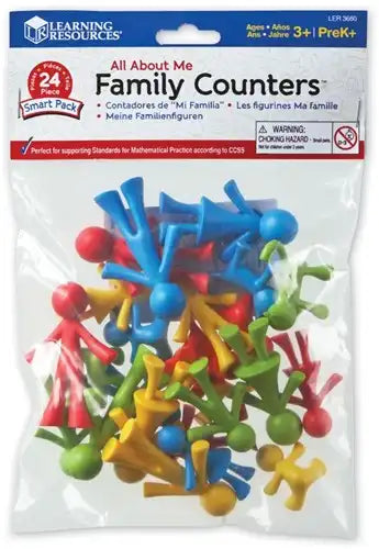 Learning Resources | All About Me Family Counters™ | 24 stuks