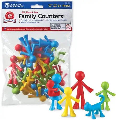 Learning Resources | All About Me Family Counters™ | 24 stuks