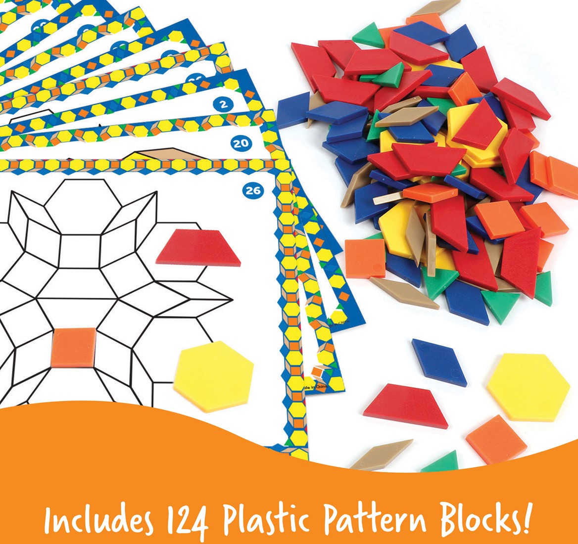 Learning Resources | Patroonblokken | Activiteiten Set