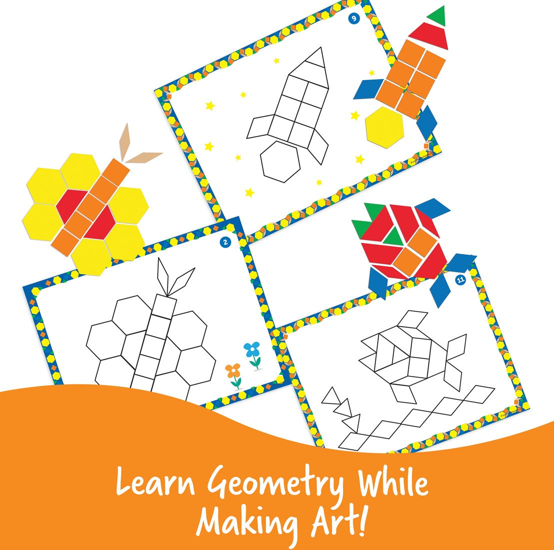 Learning Resources | Patroonblokken | Activiteiten Set
