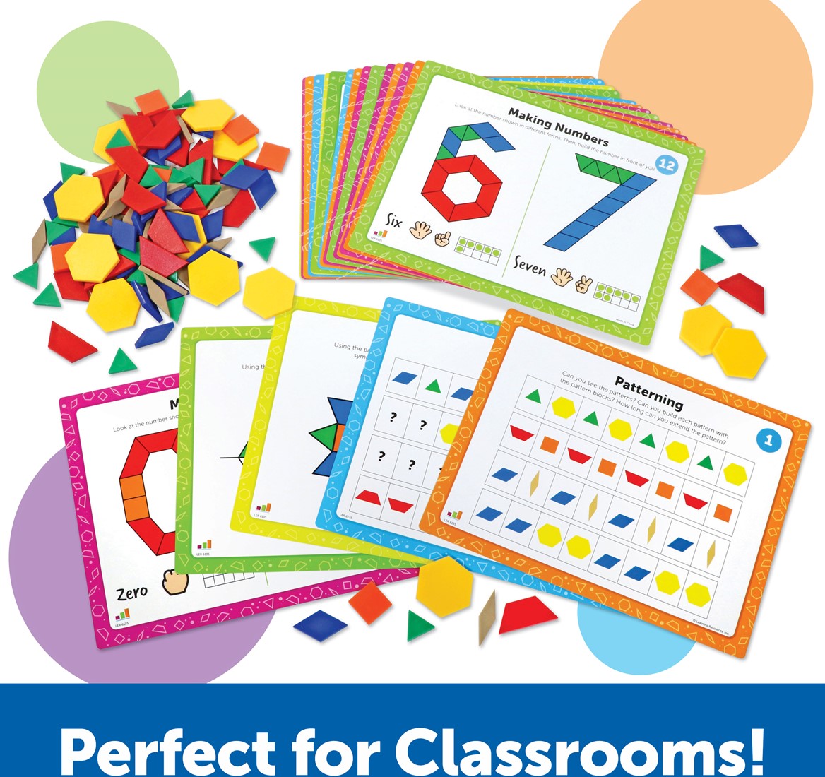Learning Resources | Patroonblokken | Activiteiten Set Rekenen
