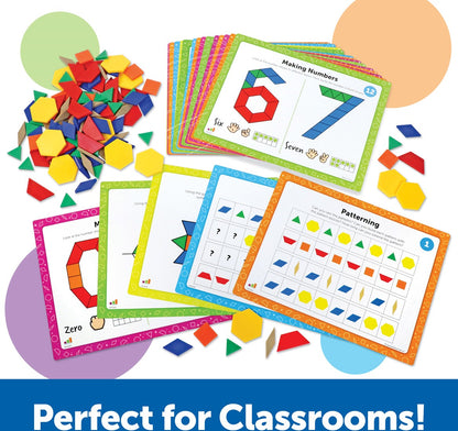 Learning Resources | Patroonblokken | Activiteiten Set Rekenen