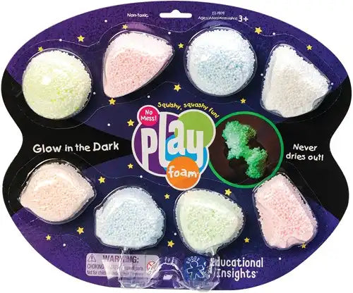 Learning Resources | Playfoam® | Glow In The Dark | 8 Stuks
