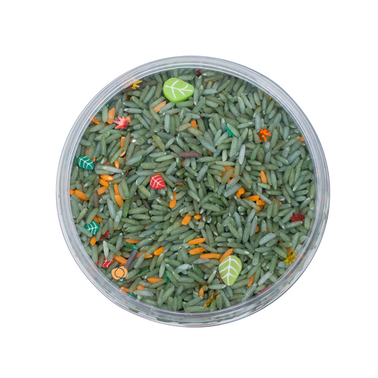 Leukmetletters | Speelrijst | Bos mix | 800 gram