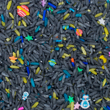 Leukmetletters | Speelrijst | Ruimte mix | 800 gram